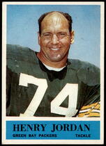 1964 Philadelphia Base Set #75 Henry Jordan