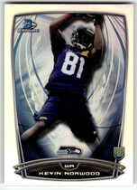 2014 Bowman Chrome Refractor #206 Kevin Norwood