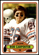 1980 Topps Base Set #378 Rob Carpenter