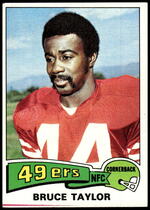 1975 Topps Base Set #418 Bruce Taylor