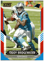 2021 Score Red #197 Teddy Bridgewater
