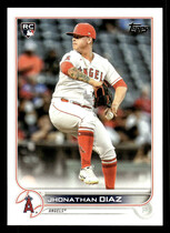 2022 Topps Base Set Series 2 #332 Jhonathan Diaz