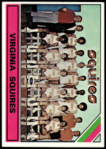 1975 Topps Base Set #330 Virginia Squires