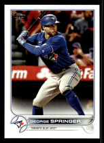 2022 Topps Base Set Series 2 #361 George Springer