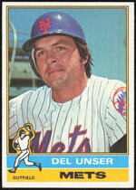1976 Topps Base Set #268 Del Unser