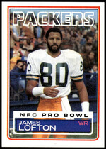 1983 Topps Base Set #83 James Lofton