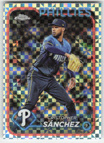 2024 Topps Chrome Update X-Fractors #USC101 Cristopher Sanchez