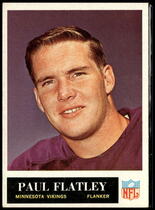 1965 Philadelphia Base Set #106 Paul Flatley