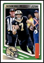 2025 Score Base Set #141 Taysom Hill