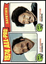 1975 Topps Base Set #223 Cliff Harris|Jack Tatum
