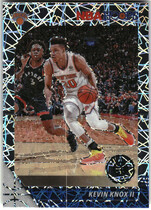 2019 Panini NBA Hoops Premium Stock Prizm Laser Silver #123 Kevin Knox