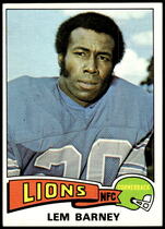 1975 Topps Base Set #365 Lem Barney