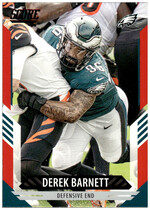 2021 Score Red #75 Derek Barnett