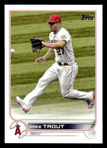 2022 Topps Base Set #27 Mike Trout