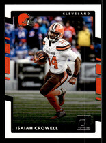 2017 Donruss Base Set #279 Isaiah Crowell