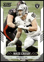 2021 Score Base Set #230 Maxx Crosby