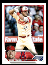 2023 Topps Base Set #27 Mike Trout