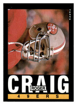 1985 Topps Base Set #151 Roger Craig