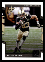 2017 Donruss Base Set #267 Willie Snead