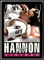 1985 Topps Base Set #93 Tommy Hannon