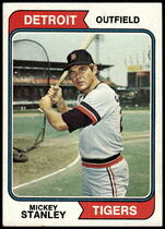 1974 Topps Base Set #530 Mickey Stanley