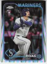 2024 Topps Chrome Update RayWave Refractor #USC76 Leo Rivas