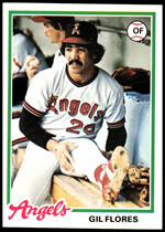 1978 Topps Base Set #268 Gil Flores