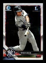 2018 Bowman Chrome Draft #BDC-84 Ryder Green