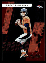 2017 Panini Absolute #72 Trevor Siemian