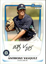 2011 Bowman Prospects #BP14 Anthony Vasquez