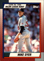 1990 Topps Debut 89 #33 Mike Dyer