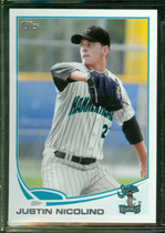 2013 Topps Pro Debut #81 Justin Nicolino