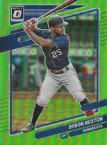 2021 Donruss Optic Lime Green #151 Byron Buxton