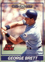 1991 Line Drive Collect A Books #28 George Brett