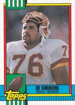 1990 Topps Base Set #134 Ed Simmons
