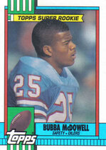 1990 Topps Base Set #213 Bubba McDowell