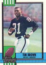 1990 Topps Base Set #295 Tim Brown