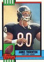 1990 Topps Base Set #374 James Thornton