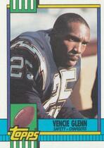 1990 Topps Base Set #394 Vencie Glenn