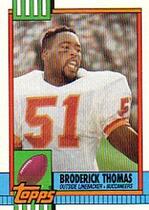 1990 Topps Base Set #403 Broderick Thomas