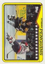 1990 Topps Base Set #326 Penguins Team