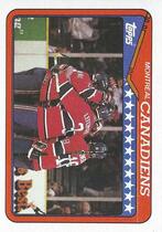 1990 Topps Base Set #346 Canadiens Team