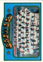 1972 Topps Base Set #106 Brewers Team