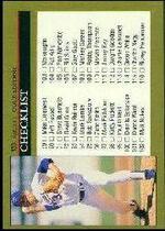 1992 Leaf Black Gold #133 Nolan Ryan|Checklist