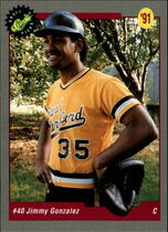 1991 Classic Draft Picks #36 Jimmy Gonzalez