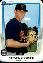 2011 Bowman Chrome Draft Prospects #BDPP78 Steven Gruver