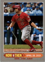 2019 Topps Heritage High Number Now and Then #NT-15 Albert Pujols