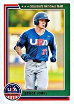 2022 Panini USA Baseball Stars & Stripes (Hobby) #15 Brock Jones