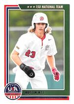 2022 Panini USA Baseball Stars & Stripes (Hobby) #80 Austin Nye