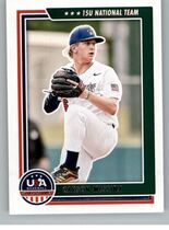 2022 Panini USA Baseball Stars & Stripes (Hobby) #89 Carson Messina